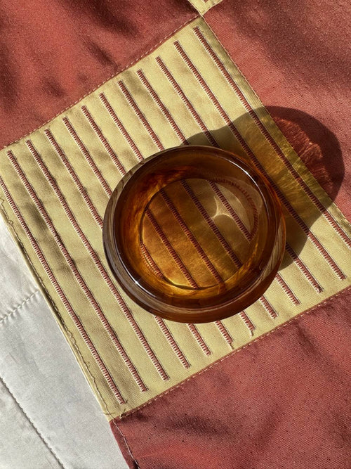 Amber Swirl Bangle
