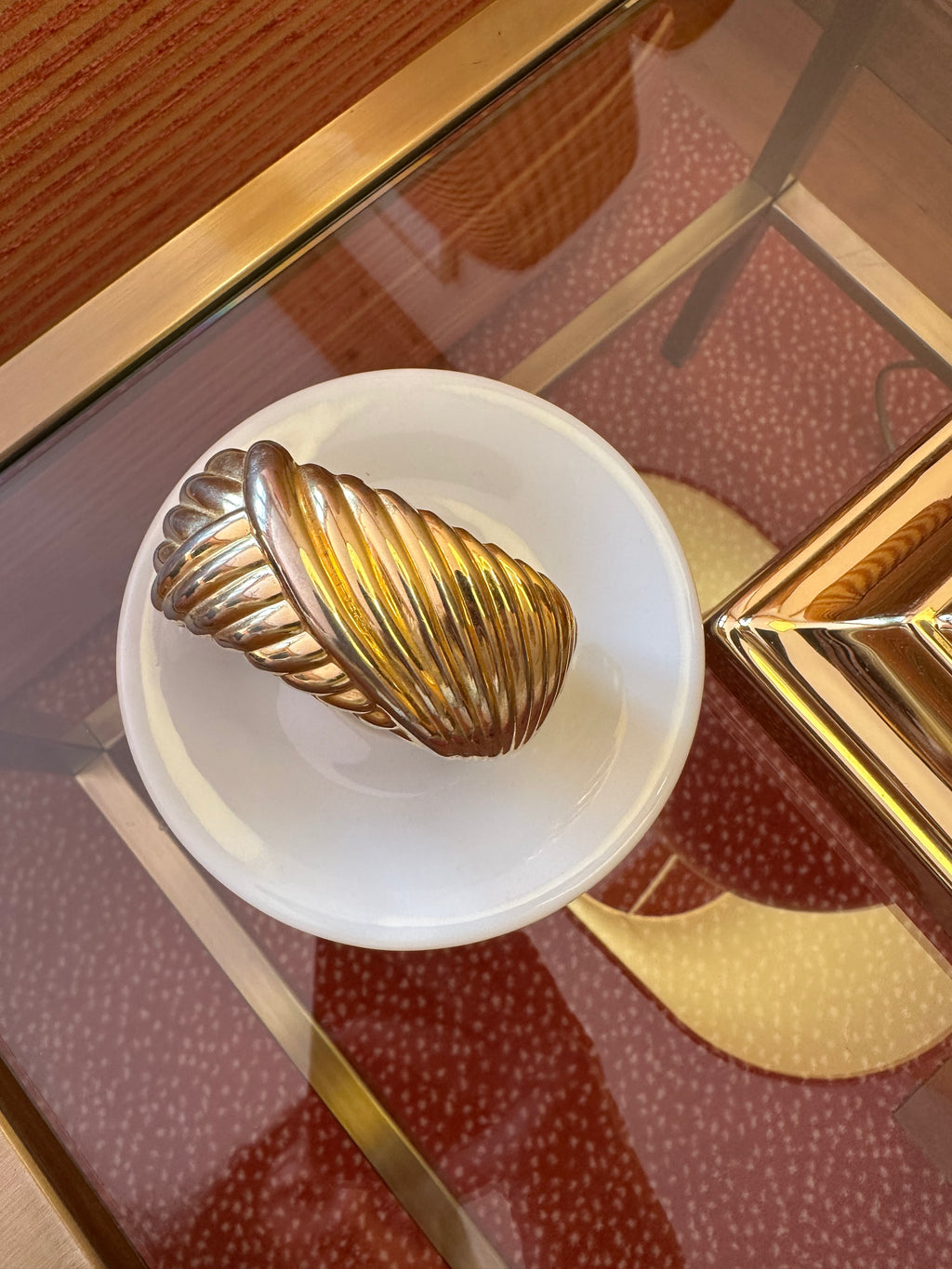 Ribbed Statement Cuff