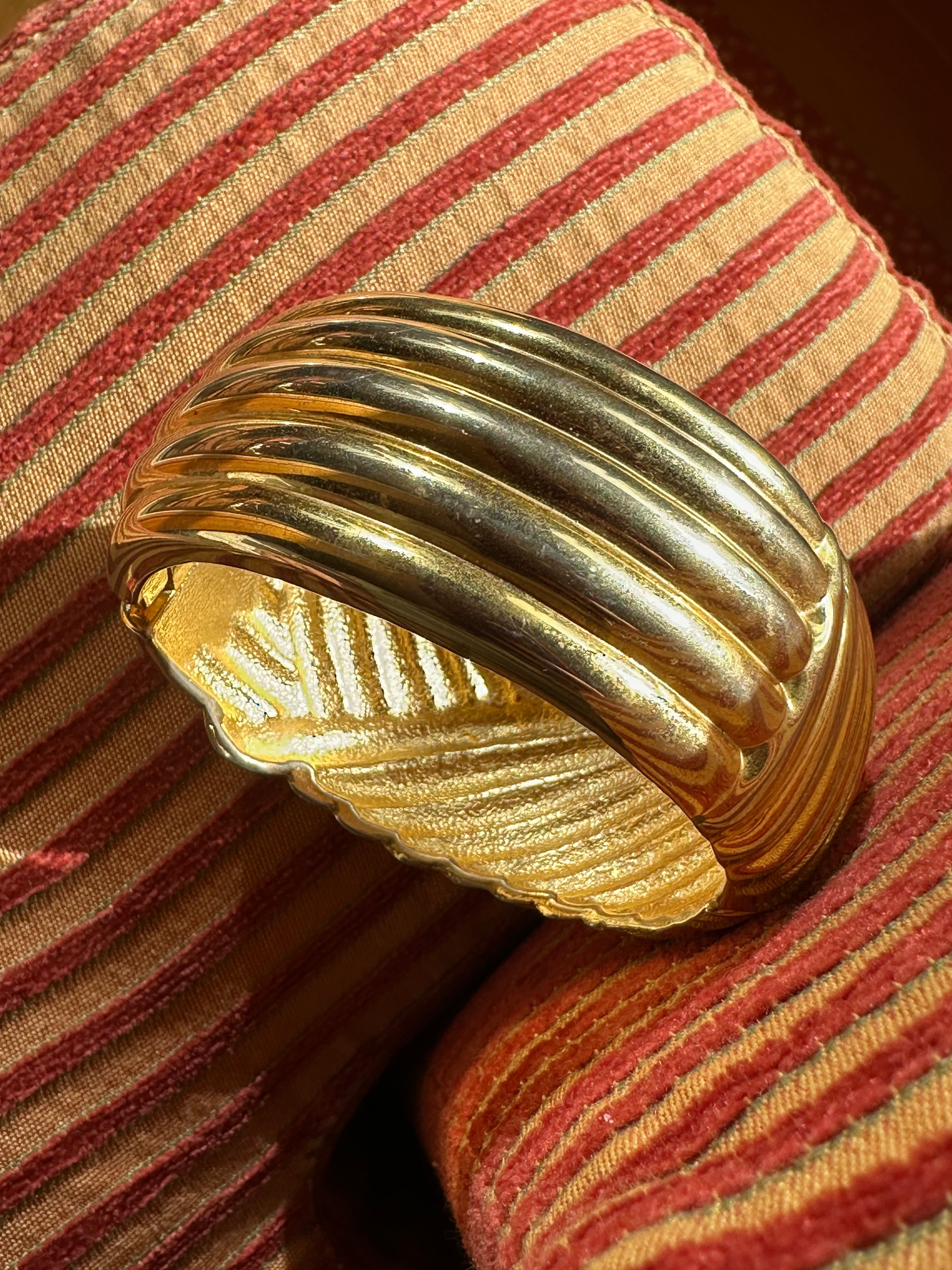 Ribbed Statement Cuff