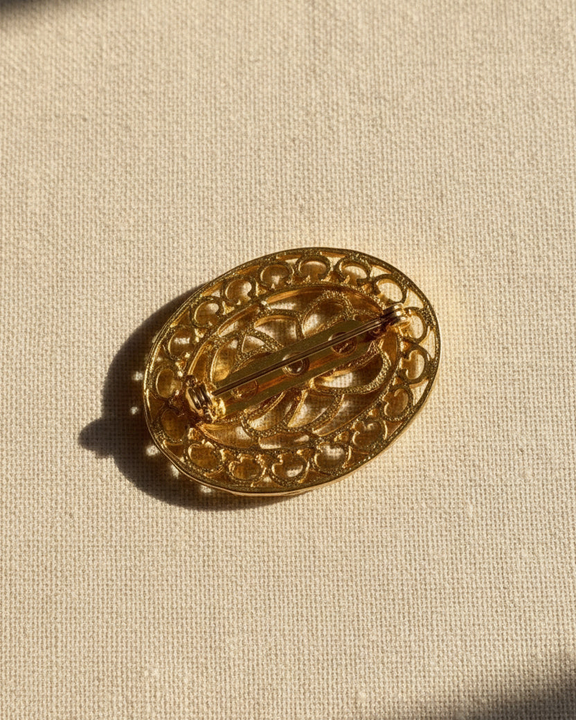 Openwork Brooch